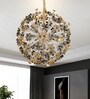FloraLume Smart Voice LED Chandelier Light | Floral-Inspired Modern Ceiling Fixture with Voice Control | Elegant Lighting for Living Room & Bedroom