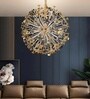 FloraLume Smart Voice LED Chandelier Light | Floral-Inspired Modern Ceiling Fixture with Voice Control | Elegant Lighting for Living Room & Bedroom