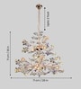 FloraLume Smart Voice LED Chandelier Light
