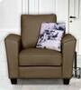 Florence 1 Seater Sofa In Brown Colour In Colour