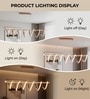 Florence Aurora Gold Linear Loop 3C LED Pendant Light