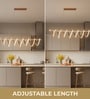 Florence Aurora Gold Linear Loop 3C LED Pendant Light