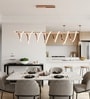 Florence Aurora Gold Linear Loop 3C LED Pendant Light