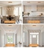 Florence Aurora Gold Linear Loop 3C LED Pendant Light