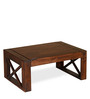 Florence Centre Table in Dark Brown Finish