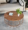 Florence Metal Coffee Table in Gold Finish
