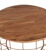 Florence Metal Coffee Table in Gold Finish