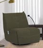 Florence Fabric 1 Seater Motorized Rocker Recliner With Mobile Holder And Usb Port In Green Color