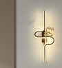Florence Halo 3C LED Black Metal Profile 31 Inch  Wall Sconce