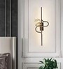 Florence Halo 3C LED Black Metal Profile 23 Inch Wall Sconce