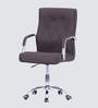 Florence Leatherette Executive Chair in Brown Colour