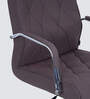 Florence Leatherette Executive Chair in Brown Colour