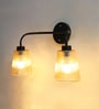 Florence Ribbed Glass Wall Light