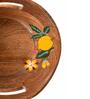 Florentine Wooden  Serving Bowl, 9"