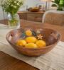 Florentine Wooden  Serving Bowl, 9"