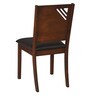 Floret 4 Seater Dining Set in Walnut Finish
