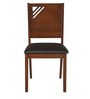 Floret 4 Seater Dining Set in Walnut Finish