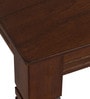 Floret 6 Seater Dining Set in Walnut Finish