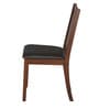 Floret 6 Seater Dining Set in Walnut Finish