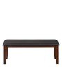 Floret 6 Seater Dining Set in Walnut Finish with Bench