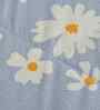 Florida 180 GSM Floral  Reversible All Season AC Comforter / Blanket / Quilt (Blue, 220x240 CM)