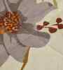 Florida 180 GSM Floral  Reversible All Season AC Comforter / Blanket / Quilt (Ivory, 220x240 CM)