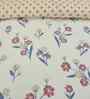 Florida 180 GSM Floral  Reversible All Season AC Comforter / Blanket / Quilt (Maroon, 220x240 CM)