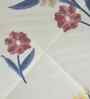 Florida 180 GSM Floral  Reversible All Season AC Comforter / Blanket / Quilt (Maroon, 220x240 CM)