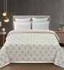 Florida 180 GSM Floral  Reversible All Season AC Comforter / Blanket / Quilt (Pink, 220x240 CM)