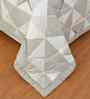 Florida 180 GSM Geometric Reversible All Season AC Comforter / Blanket / Quilt (Tan, 220x240 CM)
