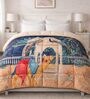 Grey Digital Goose Down Filling Reversible 230 GSM Double Bed AC Comforter