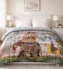 Mauve Digital Goose Down Filling Reversible 230 GSM Double Bed AC Comforter