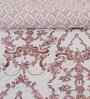 Florida Floral AC Comforter with King Bedsheet & 2 Pillow Covers | All Season | Reversible | Soft & Fluffy (Ivory, 220x240 CM)