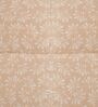 Beige Minimal Print Goose Down Filling 230 GSM Double Bed AC Comforter