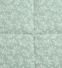 Green Minimal Print Goose Down Filling 230 GSM Double Bed AC Comforter