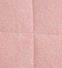 Pink Minimal Print Goose Down Filling 230 GSM Double Bed AC Comforter