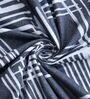 Navy Blue Polycotton AC Reversible Soft Lightweight Dohar