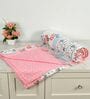 Pink Polycotton AC Reversible Dohar