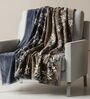 Sea Green Double Printed Flannel 230 GSM AC Blanket