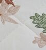 Beige Printed Microfiber Reversible 180 GSM Double Bed AC Comforter