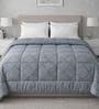 Grey Ultrasoft Embossed Reversible 230 GSM Double Bed AC Comforter