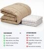 Mauve Ultrasoft Embossed Reversible 230 GSM Double Bed AC Comforter