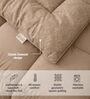 Mauve Ultrasoft Embossed Reversible 230 GSM Double Bed AC Comforter