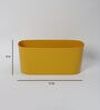 Plastic Yellow Planter