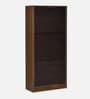 Florine 3 Tier Engineered Wood Shoe Cabinet in Walnut & Wenge Colour