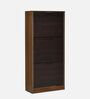 Florine 3 Tier Shoe Cabinet in Walnut & Wenge Finish