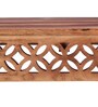 Floris Four Seater Square Dining Table in Teak Colour