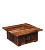 Florito Sheesham Wood Coffee Table in Rustic Teak Finish