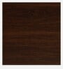 Flow Shoe Rack With Seating in Brown Teak Matte Finish