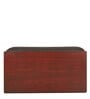 Flow Shoe Rack with Seating in Rose Wood Finish